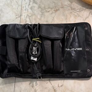 NuMe Automatic Rotating 3-n-1 Curling Iron Set